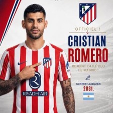 L'Atlético de Madrid recrute le défenseur central de Tottenham Hotspur, Romero